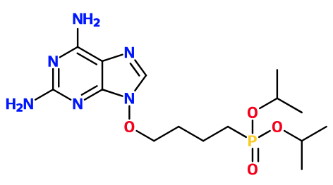 (image for) MC085470 [4-(2,6-Diamino-purin-9-yloxy)-butyl]-phosphonic acid diisopropyl ester